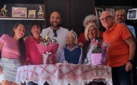 Novara: festa per i 103 anni di Carmela Trapani