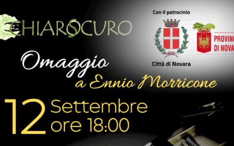 La Provincia di Novara patrocina il concerto “Omaggio a Ennio Morricone”