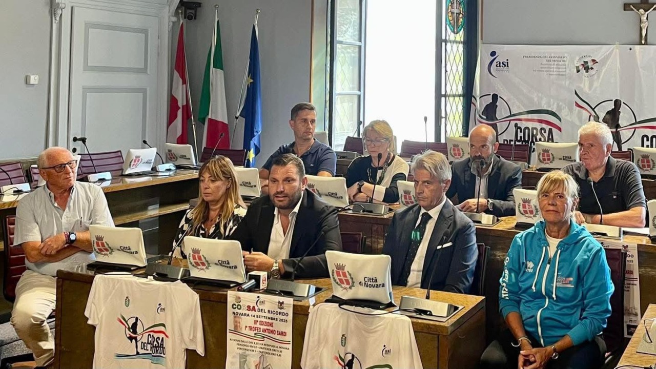 Novara: “Corsa del ricordo” e intitolazione della rotonda a Nini Sardi