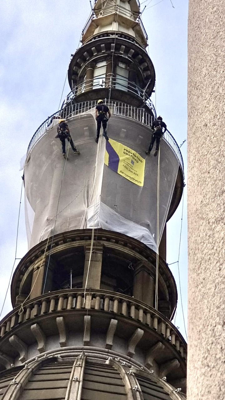 Partiti i lavori per la rimozione del ponteggio sulla Cupola di San Gaudenzio