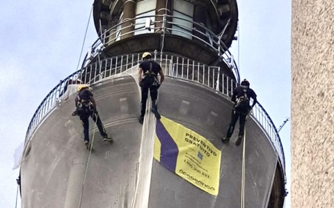 Partiti i lavori per la rimozione del ponteggio sulla Cupola di San Gaudenzio