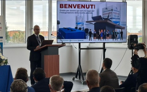 Novara, inaugurata Sanitpharma al posto dello storico maglificio Infil