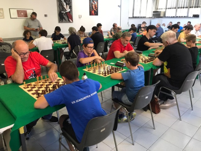 Il novarese Bejo vince il 2° semilampo estivo di scacchi