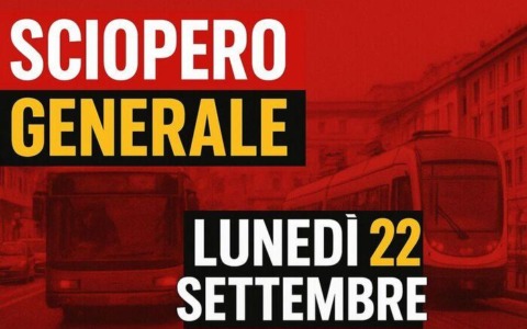 Sciopero generale lunedì 22: il presidio a Novara in piazza Matteotti