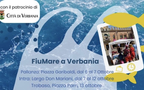Il comune di Verbania al fianco dell’ambiente con FiuMare