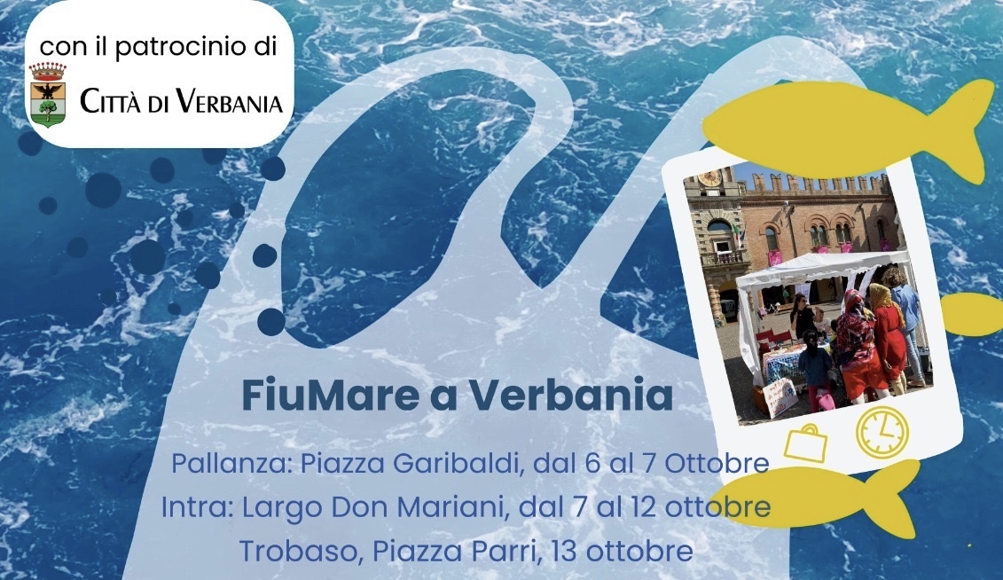 Il comune di Verbania al fianco dell’ambiente con FiuMare