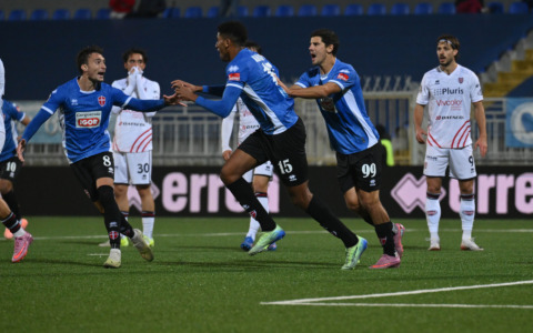 Il Novara manca il bis: finisce 1-1 con la Virtus Verona