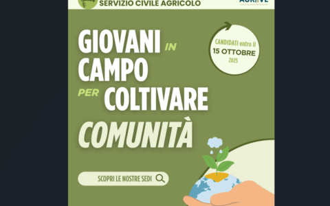 Aperto il bando per il Servizio civile agricolo: 4 posti a Cameri