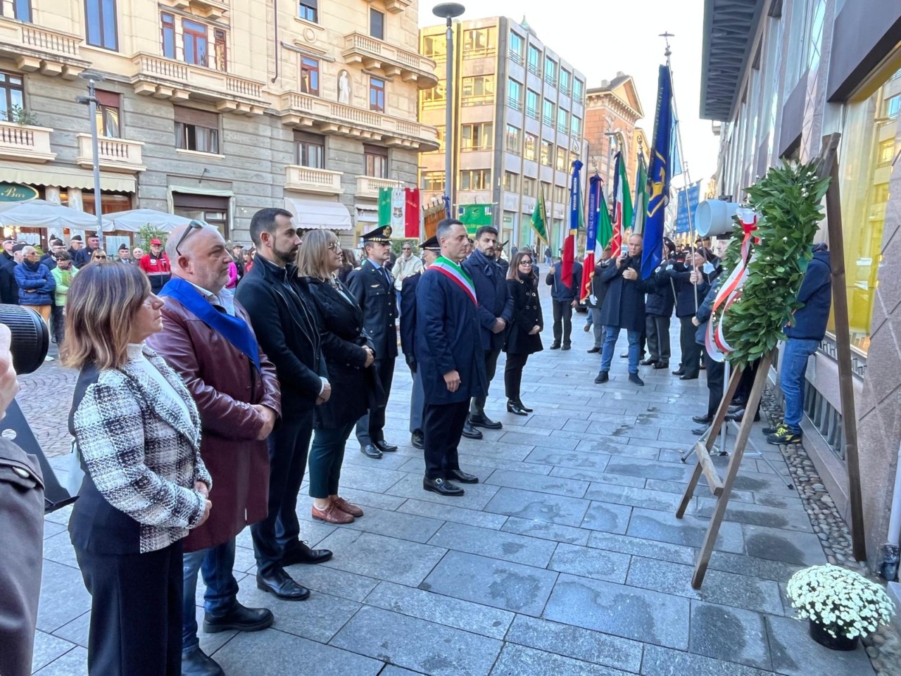 Novara non dimentica la strage del 24 ottobre: cerimonia in piazza per l’81° anniversario