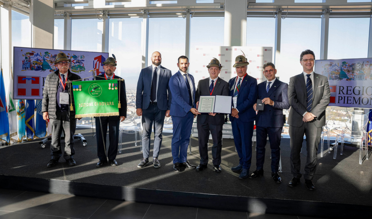 Agli Alpini di Novara il riconoscimento di “Ambasciatori per la tutela del patrimonio ambientale della nostra Regione”