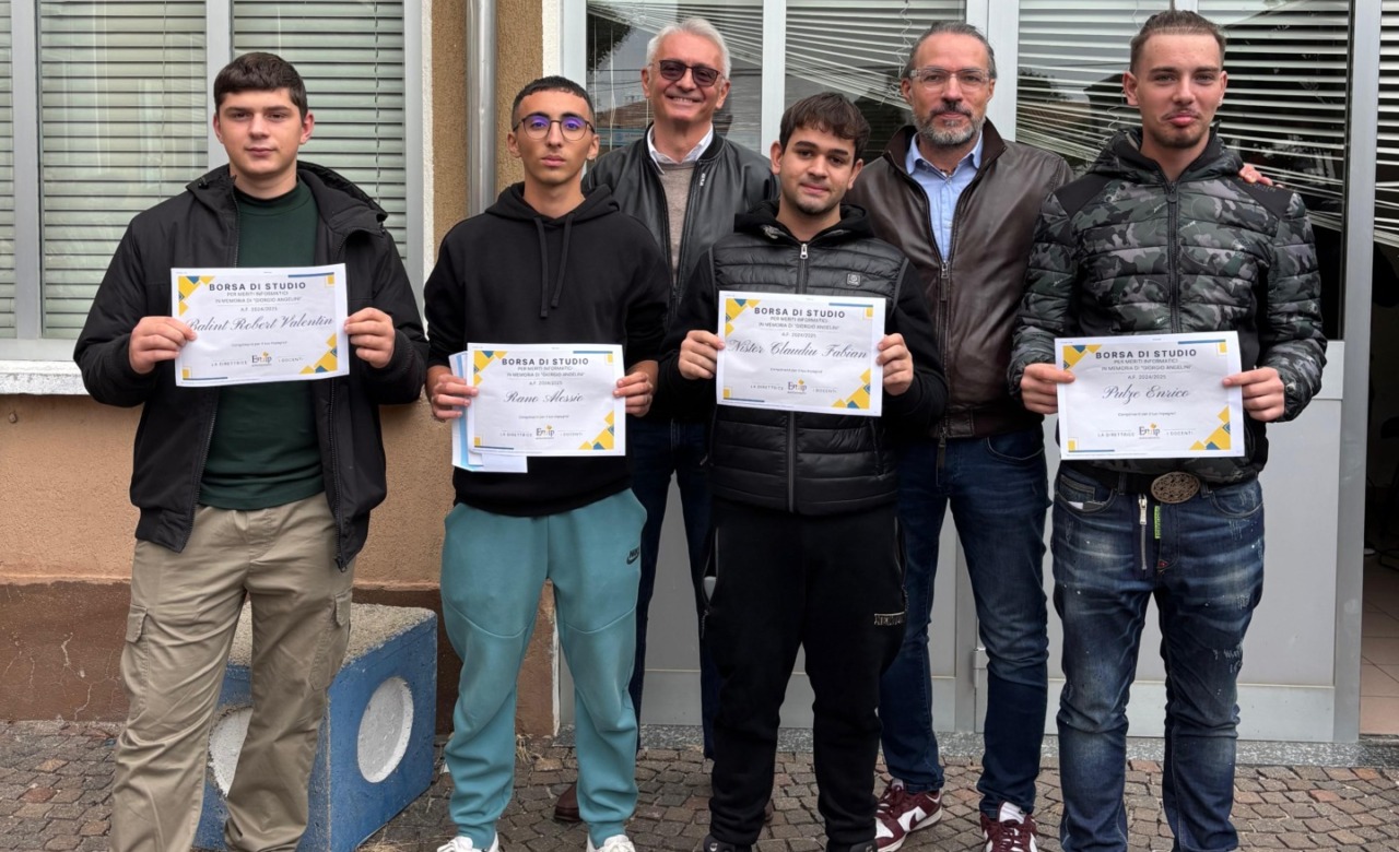 Consegnate a Borgomanero le borse di studio in memoria del prof Angelini