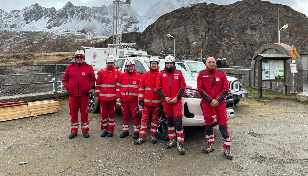 Esercitazione di soccorso alla diga di Toggia: simulato il recupero di un lavoratore infortunato