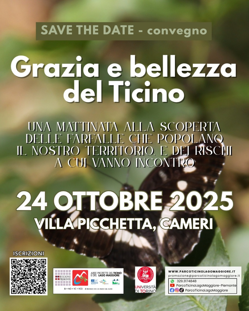 Nasce l’Atlante delle Farfalle del Parco del Ticino Piemontese