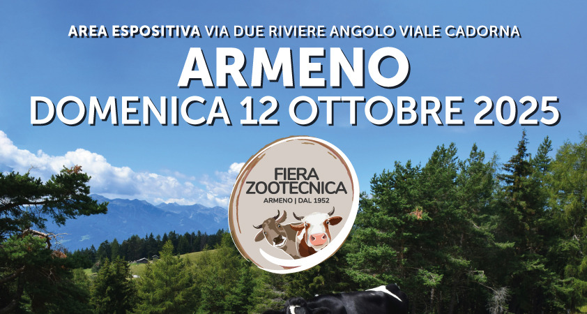 Torna la Fiera Zootecnica di Armeno