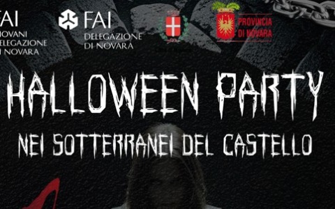 Ad Halloween visita con festa esclusiva nei sotterranei del Castello di Novara