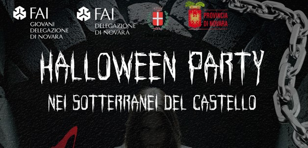 Ad Halloween visita con festa esclusiva nei sotterranei del Castello di Novara