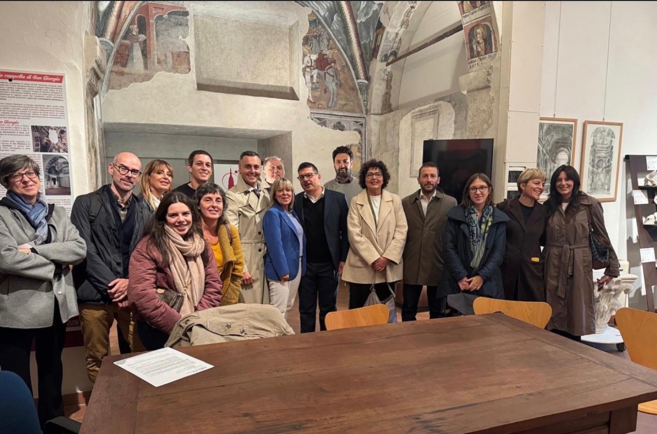 Al via il restauro del mosaico di Cacciapiatti sotto la cupola di San Gaudenzio