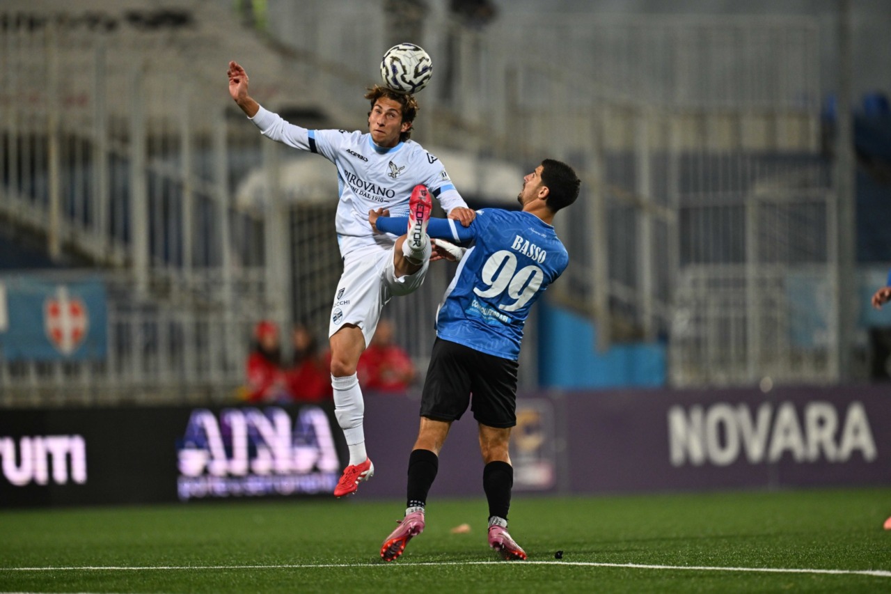 Un bel Novara Fc ferma la corsa del Lecco