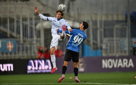 Un bel Novara Fc ferma la corsa del Lecco