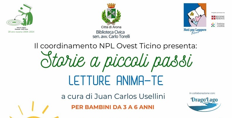 “Storie a piccoli passi”: letture e attività per bambine e bambini con Nati per Leggere