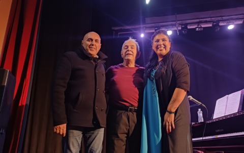 Dario Baldan Bembo è tornato in concerto al Rosmini di Borgomanero