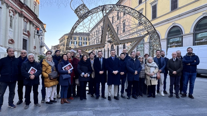 Parte “Novara Città del Natale”: videomapping, installazioni 3D e magia Art Déco