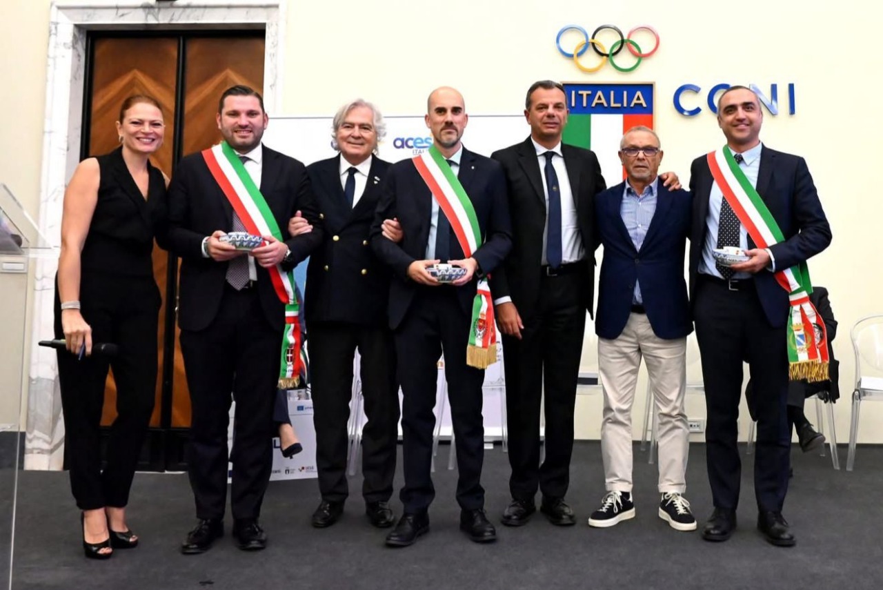 Novara premiata al Gala europeo dello sport con la benemerenza ACES Europe