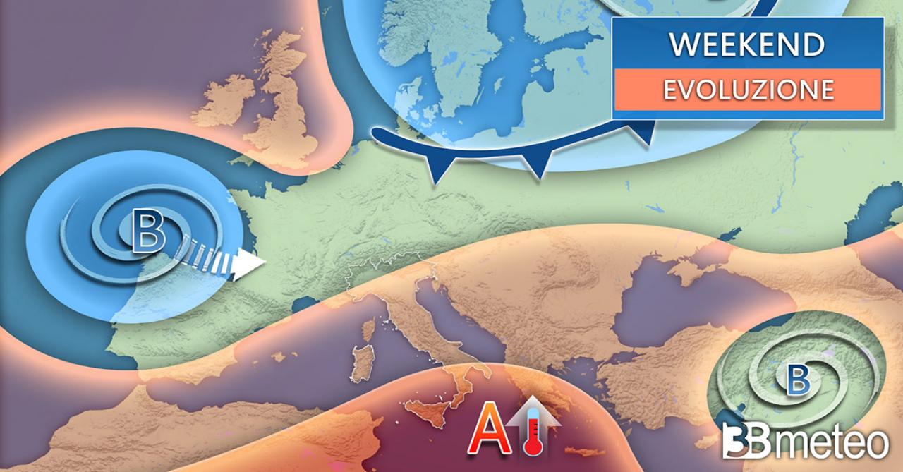 Estate di San Martino al capolinea. Dal weekend al via una fase di maltempo sull’Italia