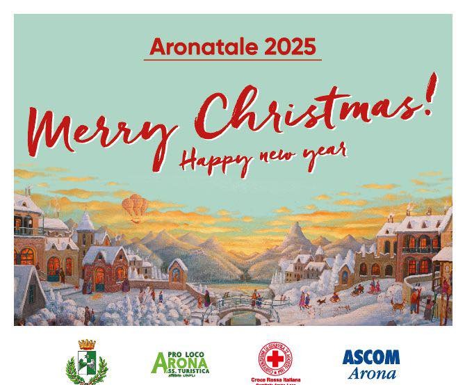 Domani alle 18.32 l’illuminazione del grande albero ad Arona
