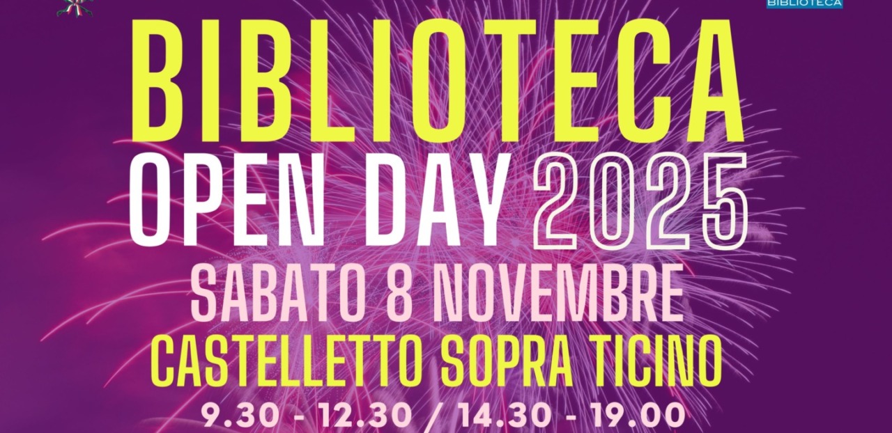 Open Day alla biblioteca di Castelletto Ticino