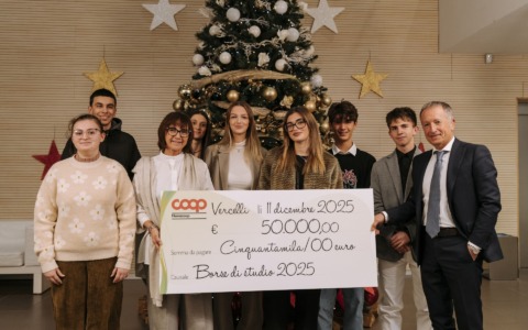 Nova Coop premia 14 studenti del Novarese con le borse di studio 2025