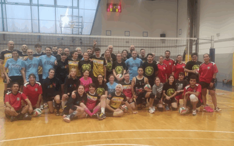 Torneo di beneficenza a Castelletto con il gruppo Volley bOLD