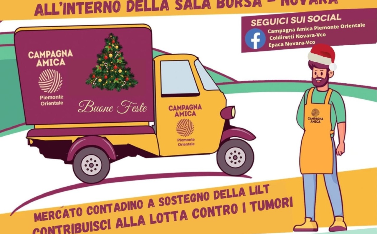 Campagna Amica torna in sala Borsa: domenica 21 dicembre mercato contadino solidale