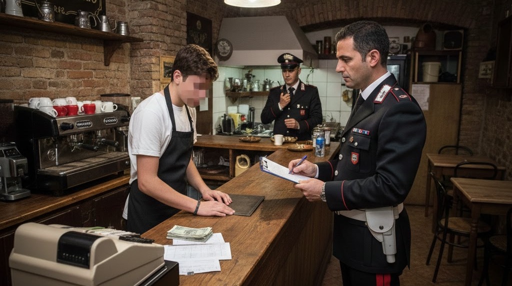 Controlli sul lavoro minorile a Novara: due ragazzini “in nero”, titolare denunciato e 41mila euro di multa