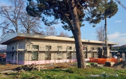 Nuovo asilo nido di Galliate: i lavori avanzano