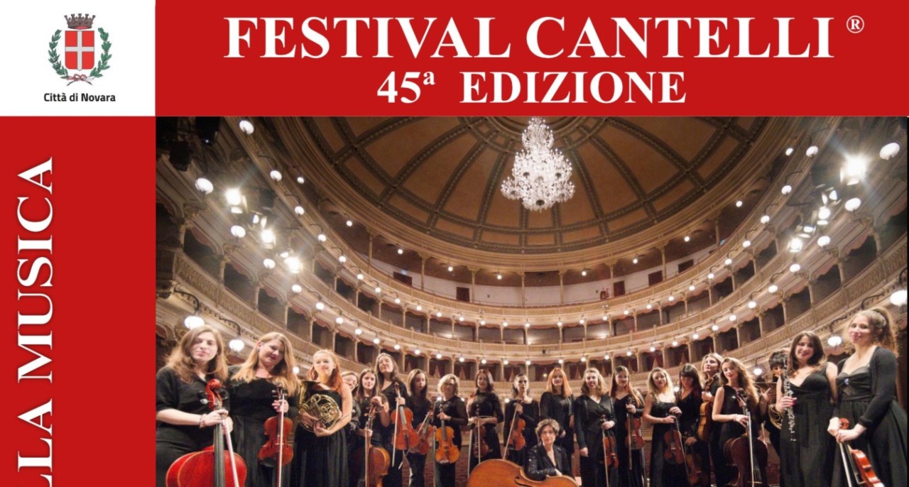 45° Festival Cantelli: concerto dell’orchestra Femminile del Mediterraneo