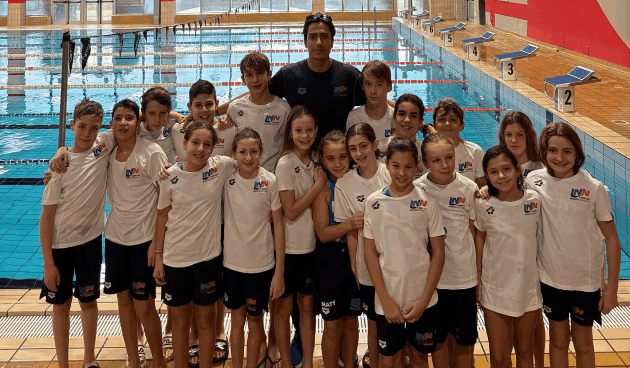 Libertas nuoto Novara: sette vittorie nella 2° tappa della Coppa “Los Angeles” assoluti