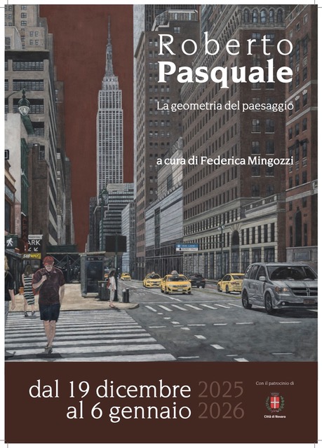 Il pittore novarese Roberto Pasquale espone al Broletto