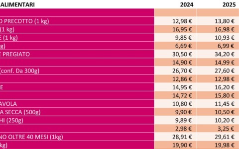 Federconsumatori Vb: i costi di regali, addobbi e prelibatezze aumentano mediamente del +3,7%