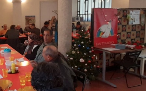 Natale per tutti: a Novara il Pranzo di Sant’Egidio accoglie 250 persone