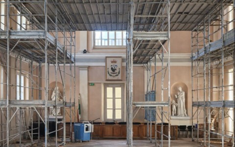 Galliate, al via il cantiere per la Sala Consiliare del Castello