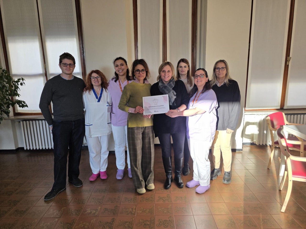 La Rsa San Francesco premiata per le buone pratiche nella cura della demenza grazie alla “doll therapy”