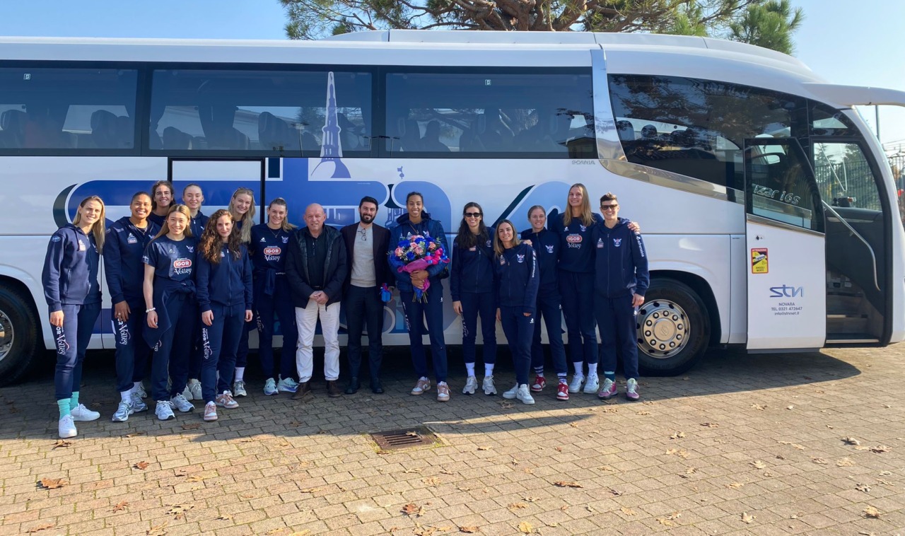 STN al fianco di Igor Volley Novara: la compagnia di mobilità si occuperà dei trasferimenti della prima squadra e delle giovanili