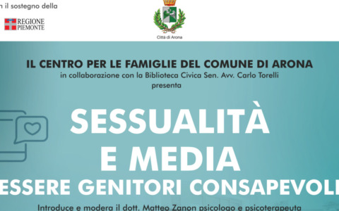 Sessualità e media: essere genitori consapevoli, l’incontro ad Arona