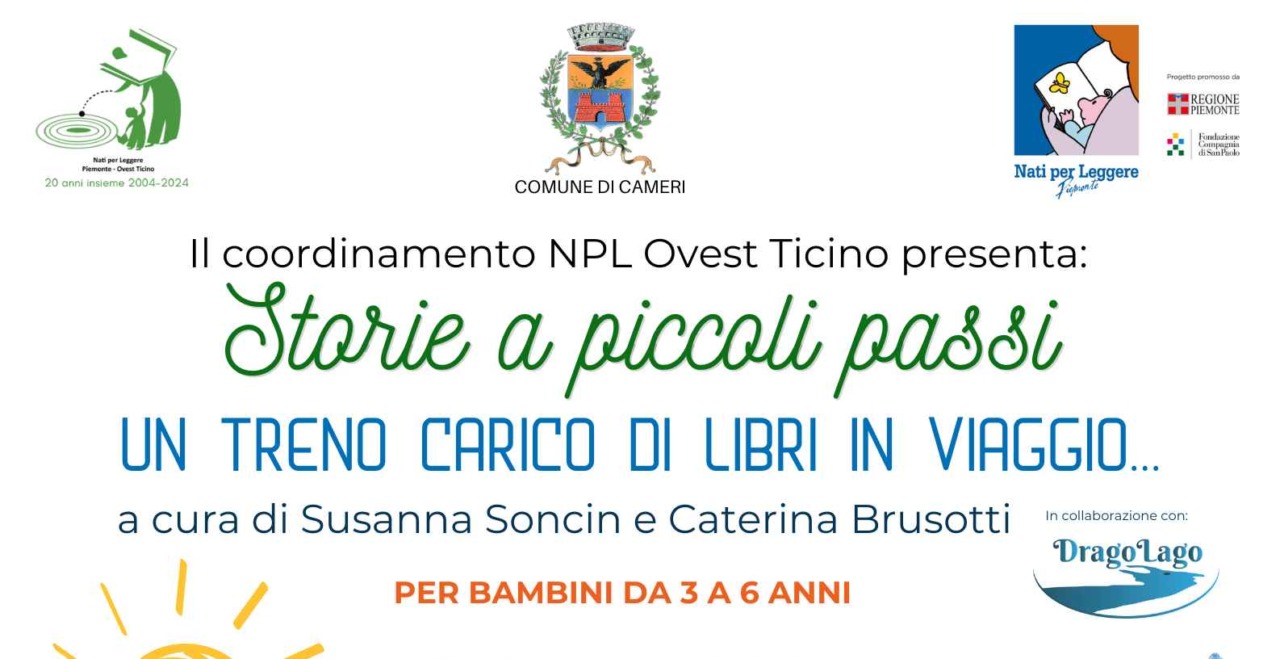 Riprende da Cameri “Storie a piccoli passi” di Nati per Leggere