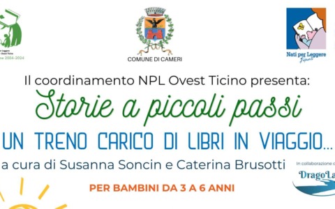 Riprende da Cameri “Storie a piccoli passi” di Nati per Leggere
