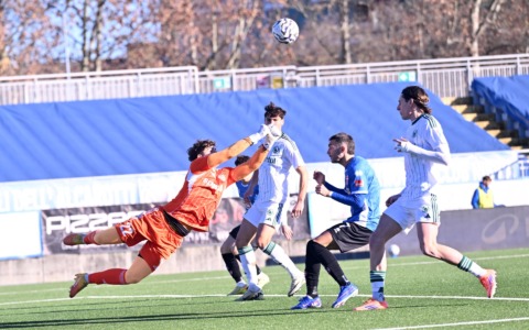 Il Novara Fc beffato nel finale dalle Dolomiti Bellunesi