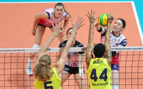 L’Igor sfiora l’impresa a Istanbul, battuta solo al 5° set dal Fenerbahce