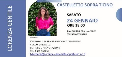 “Libri tra le sponde 2”: Lorenza Gentile presenta “La volta giusta”