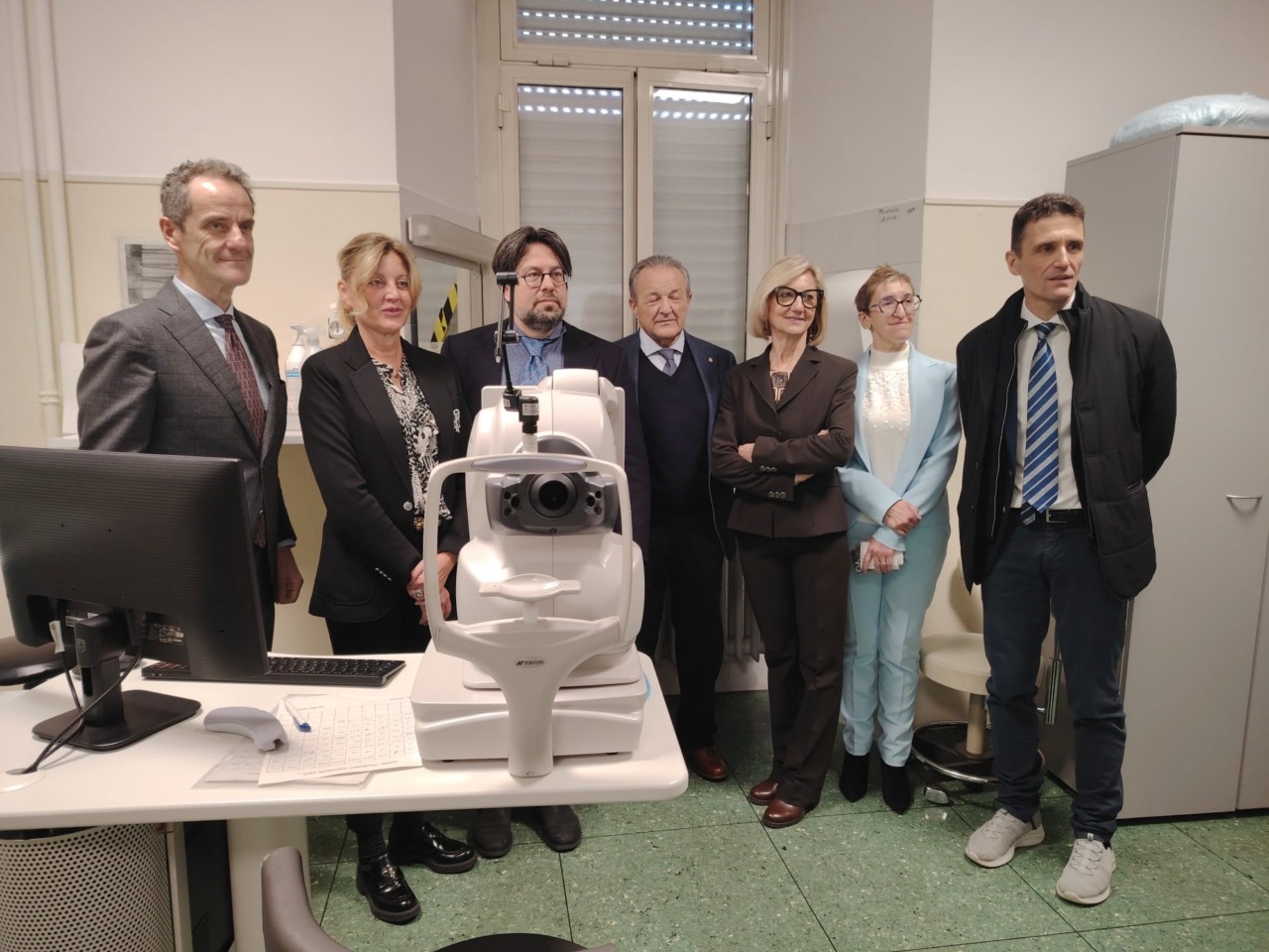 Donato un Tomografo a coerenza ottica “angio OCT” all’Ambulatorio di Oculistica di Arona